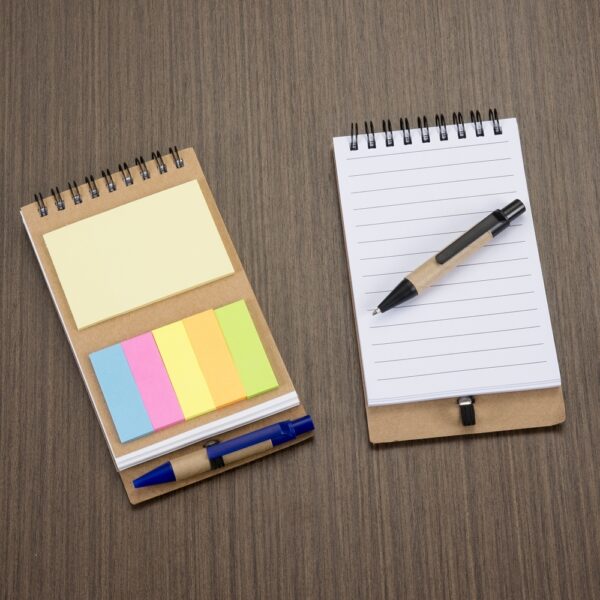XBA712244 - Bloco de anotações com caneta e post-it. - Imagem 2