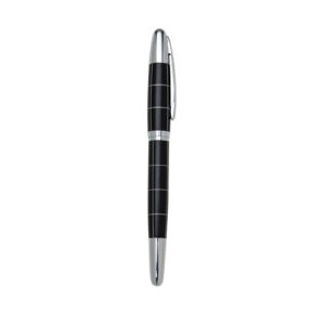 XCR713265 - Caneta metal roller com tampa.