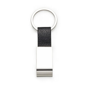 XCH713251 - Chaveiro em Metal Abridor com Couro
