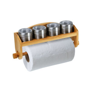 TE-701053 - Suporte de Parede para Temperos e Porta Papel Toalha